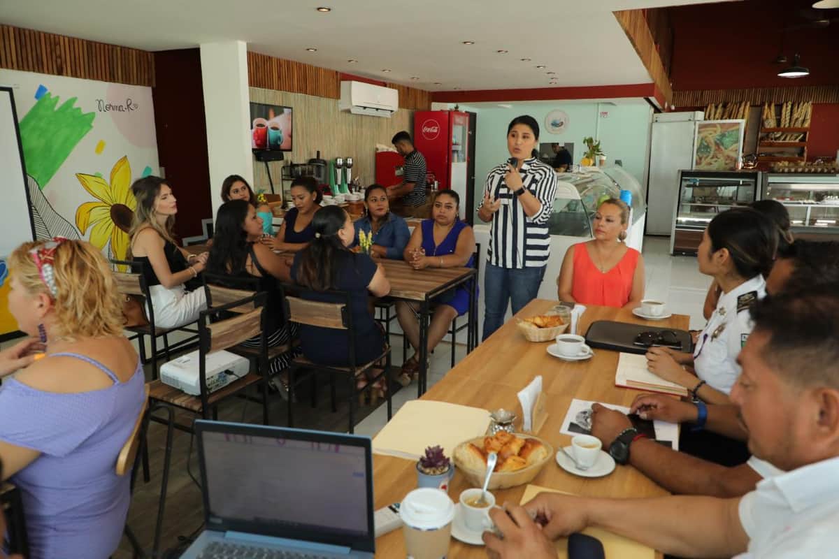 Refuerzan seguridad para las solidarenses con "Territorios Seguros" en Playa del Carmen
