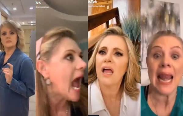 (Video) Nombran a Erika Buenfil como la "Reina del Tik Tok" por sus divertidos videos