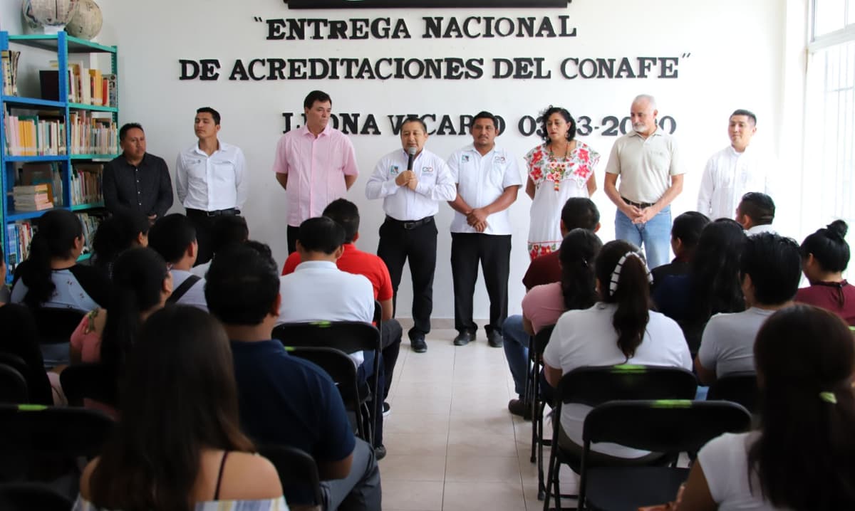 Agradece Conafe que Laura Fernández apoye la educación inclusiva y de calidad