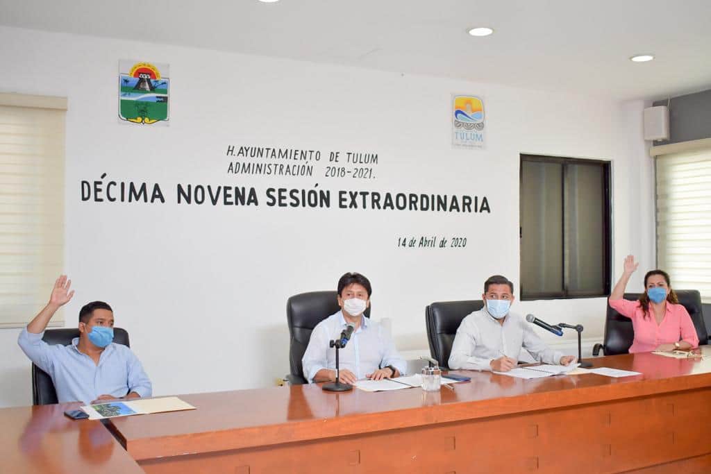 Regidores de Tulum aprueban ejercicios de Ingresos, Egresos y Cuenta Pública 2019