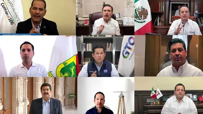 Gobernadores del PAN lanzan 5 peticiones a AMLO por coronavirus