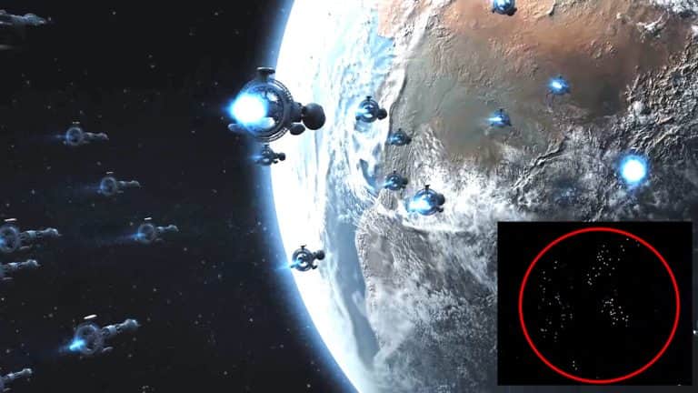 Video: ¿La NASA capta flota de cientos de 'Ovnis' que vienen a la Tierra, desde la EEI?