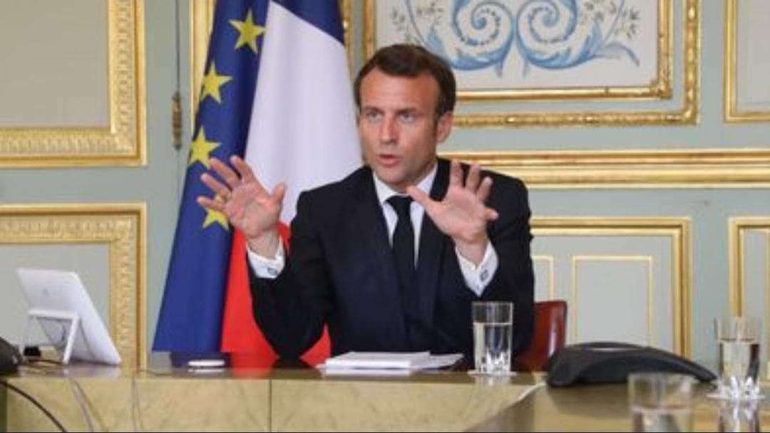 Decreta Macron que encierro en Francia se prolongue hasta el 10 de mayo