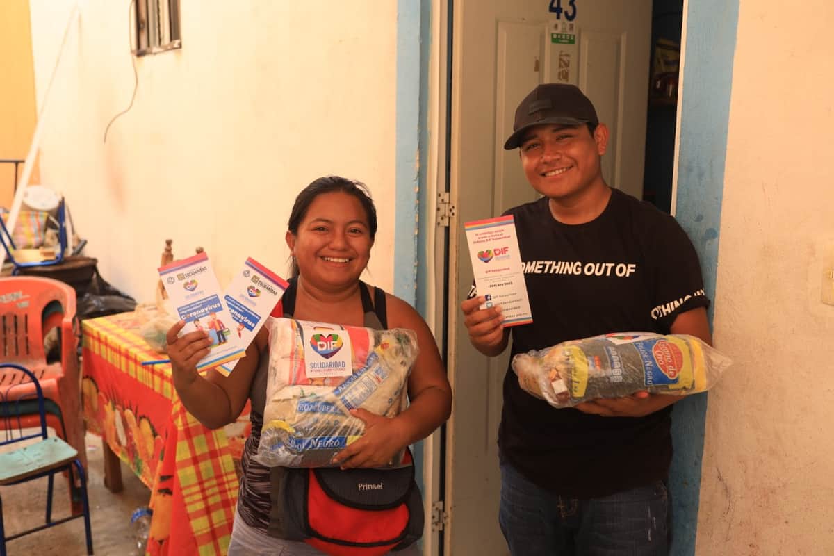 Más de veinte mil apoyos alimentarios se han entregado a familias solidarenses: Laura Beristain