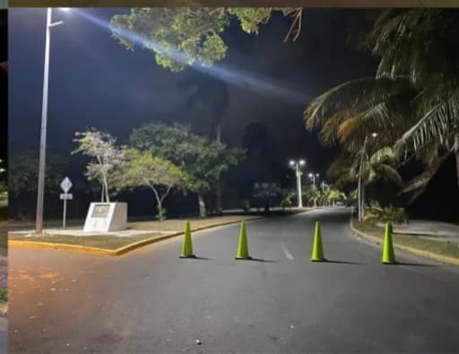 Cierran Boulevard Bahía, por contingencia sanitaria de Covid-19 en Chetumal