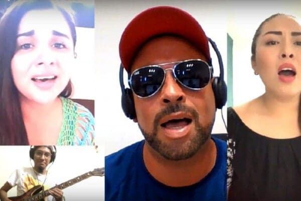 Jóvenes en cuarentena mandan mensaje de unidad cantando "Suéñame Quintana Roo"