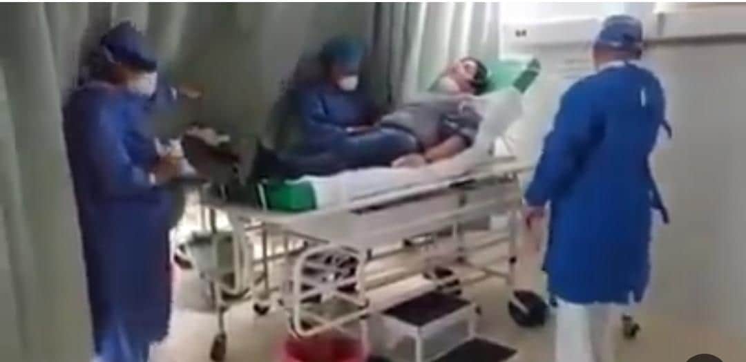 Video sobre paciente con Covid-19 que arriba a IMSS es parte de simulacro