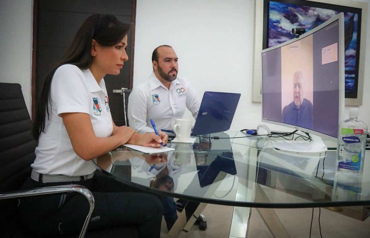 Participa Laura Fernández en la estrategia digital para promocionar Puerto Morelos