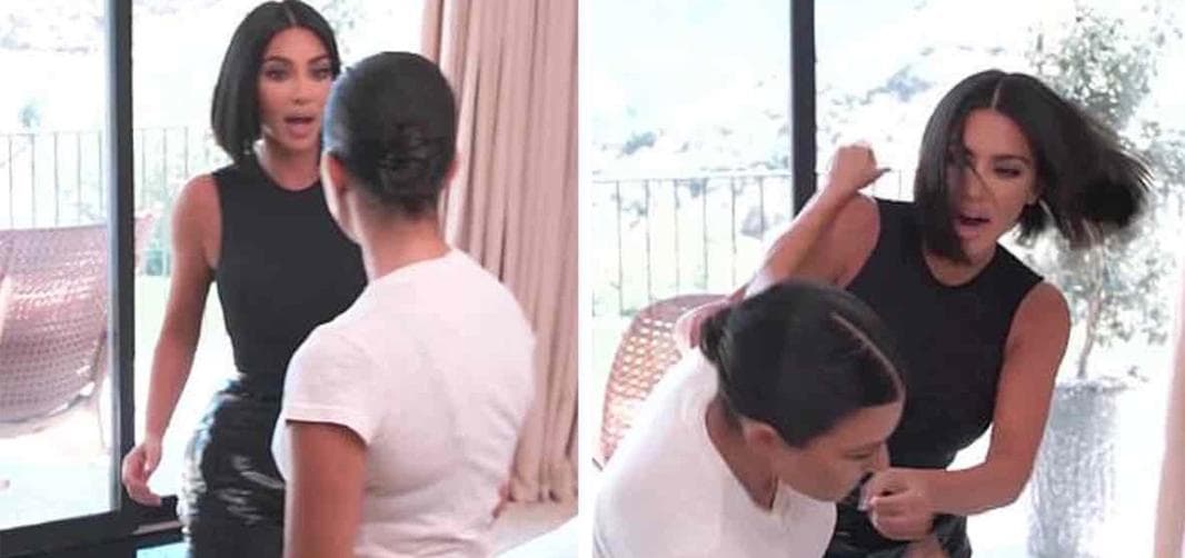 ¡Las Kardashian se agarran a golpes y les ponen música de La Rosa de Guadalupe!