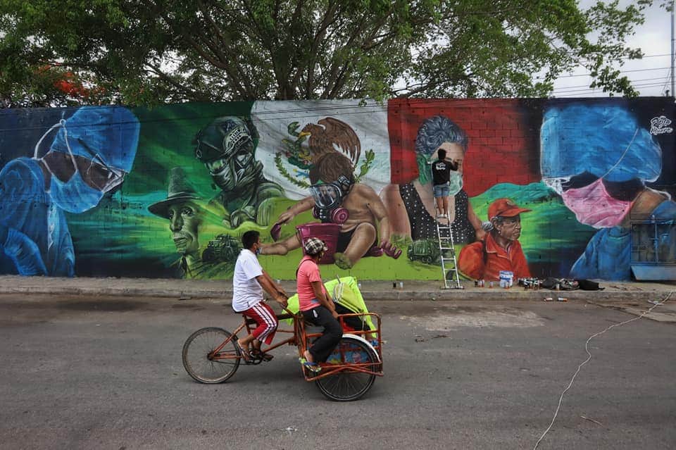 "Nuestros héroes", un recuerdo de Pinta o Muere para Playa del Carmen