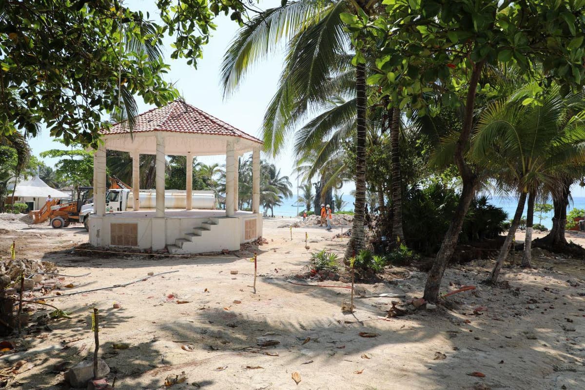 Remodelación de Quinta Avenida respeta lugares emblemáticos de Solidaridad