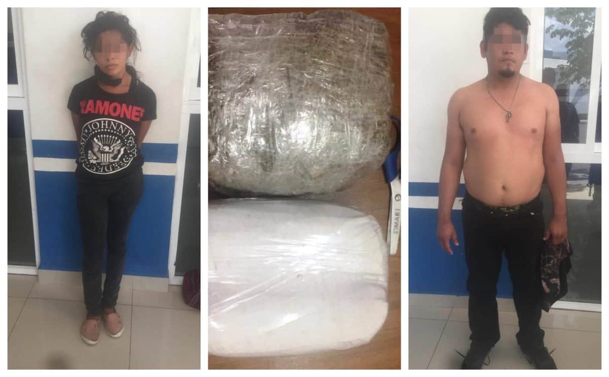Avientan droga a cárcel de Playa del Carmen, pero son detenidos