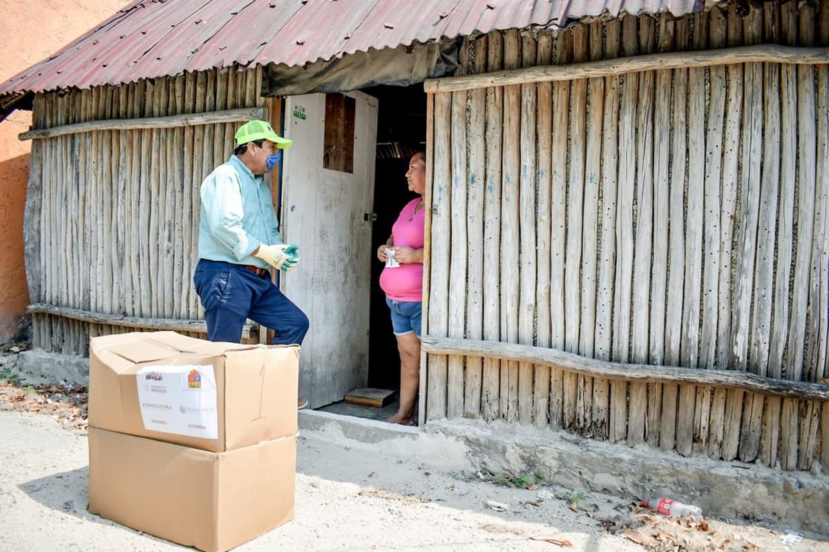 Avanza la fase dos de ayuda alimentaria en Tulum