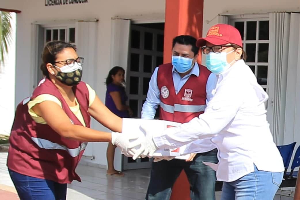 Más de 60 mil despensas se han entregado en Solidaridad: Laura Beristain