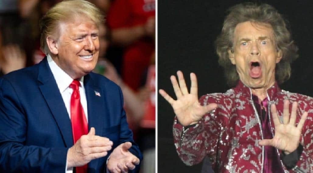Rolling Stones amenazan con demandar a Trump si sigue usando sus canciones