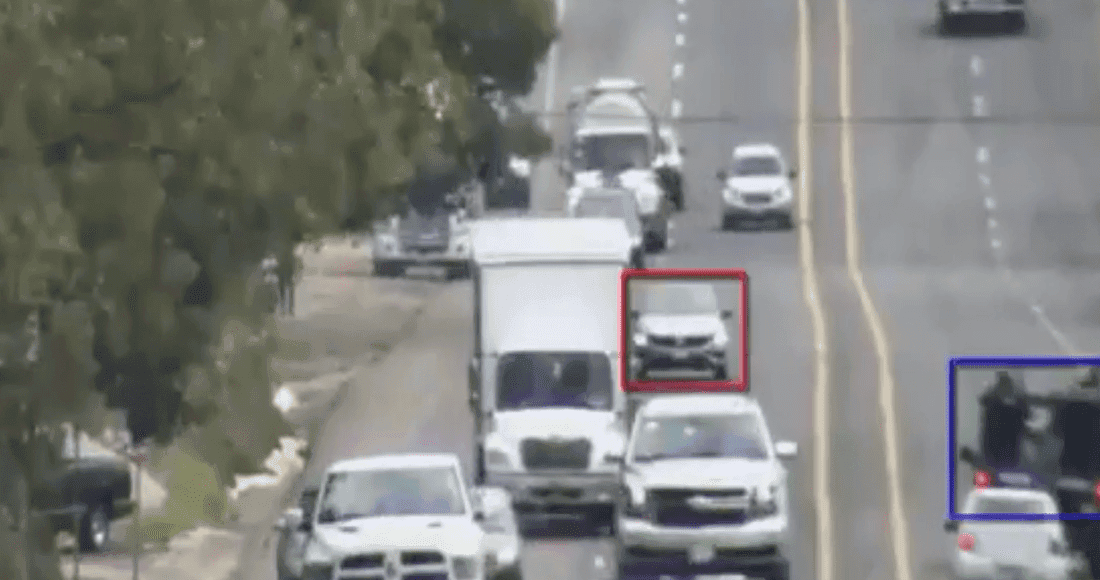 Video: Captan la persecución entre policías y sicarios en el atentado a García Harfuch