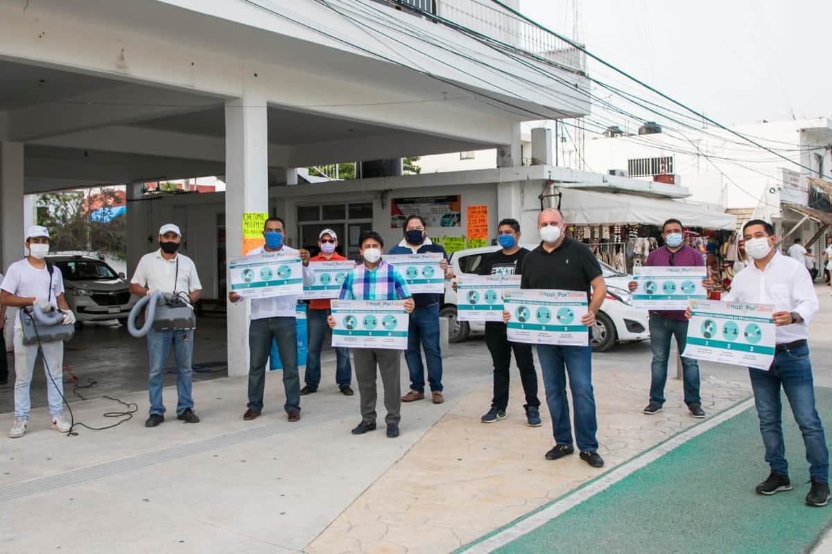 Reactivación económica en Tulum deberá seguir bajo medidas de higiene contra el Covid-19