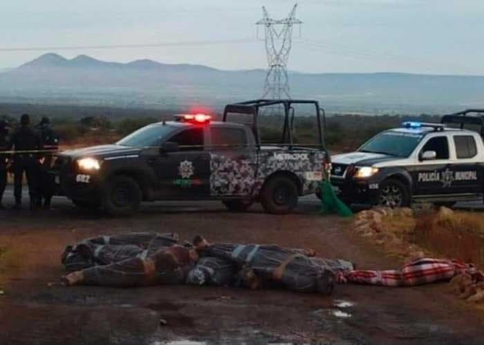 Terror en Zacatecas: hallan 15 cadáveres apilados en una carretera