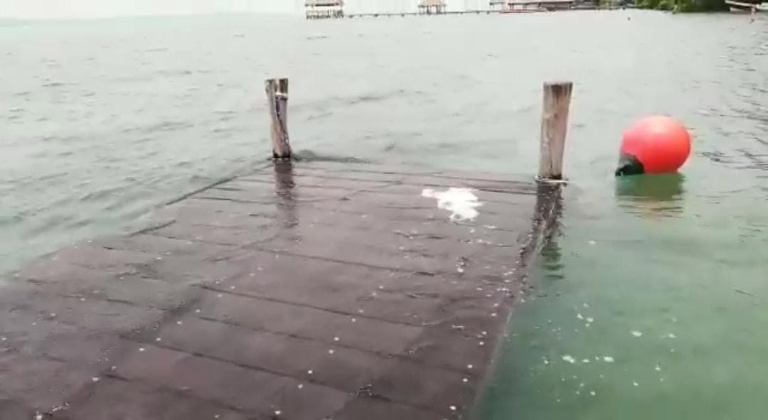 Video: Preocupa el aumento del nivel del agua en la laguna de Bacalar