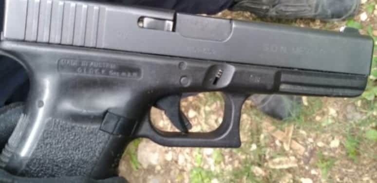 Encuentran pistola tirada en camino hacia secundaria de Chetumal