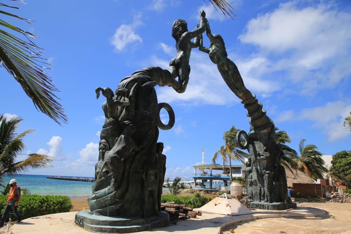 Galería: ¡Así avanza la remodelación de la Quinta Avenida y Parque Fundadores!