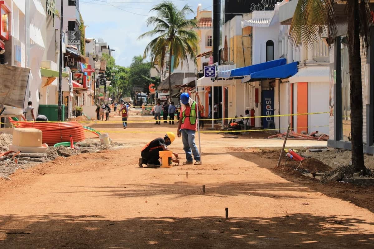 ¡Mira el avance de la remodelación de la Quinta Avenida!