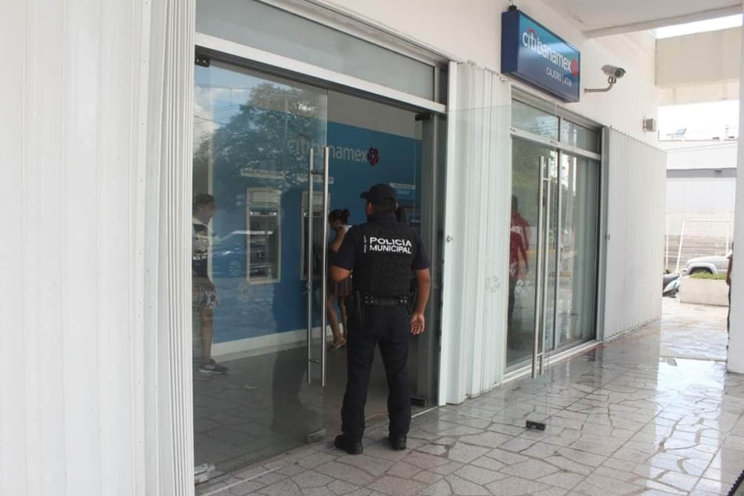 Refuerza Solidaridad la vigilancia en bancos en los días de pago