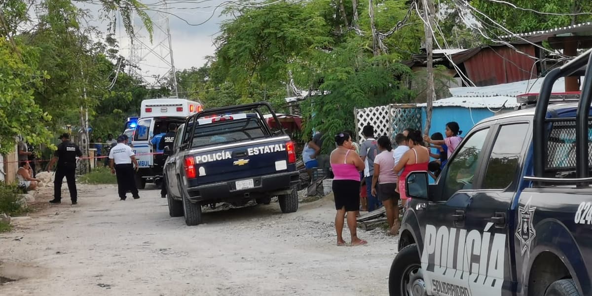 Se debate entre la vida y la muerte; recibió disparo en la cabeza en Playa del Carmen