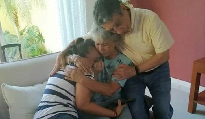 Exgobernador Mario Villanueva llega al fin a su casa en Chetumal