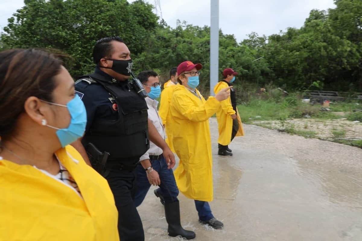 Reacción inmediata del gobierno de Solidaridad ante intensas lluvias