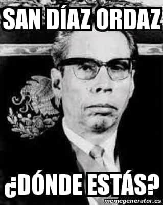 Se viraliza el meme: San Díaz Ordaz, ¿dónde estás?, tras agresiones de anarquistas