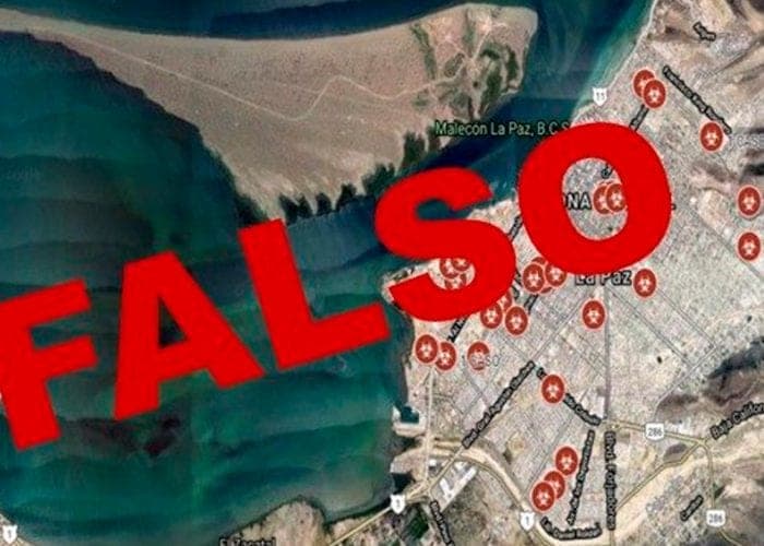 Circula en redes sociales falso mapa de nivel de riesgo por Covid-19