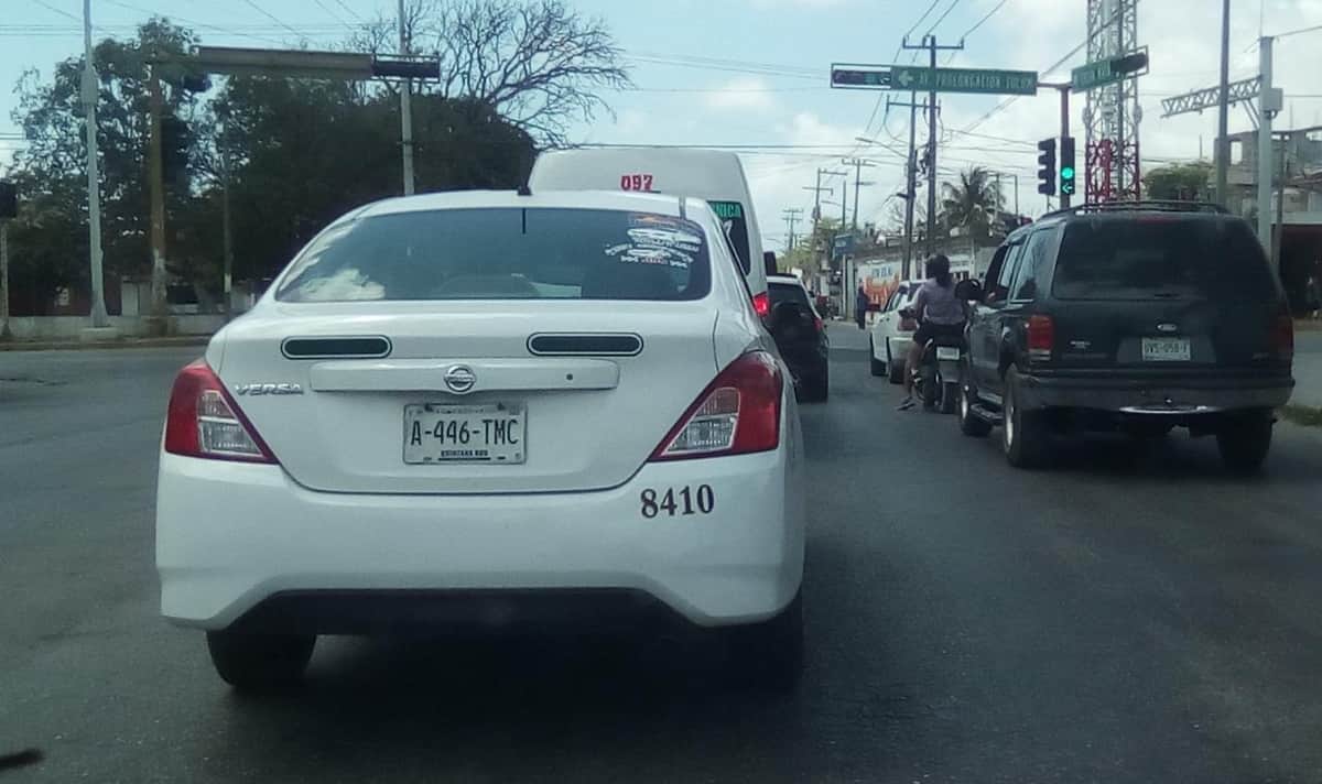 Inconforma a taxistas de Playa del Carmen fin del ‘Hoy No Circula’
