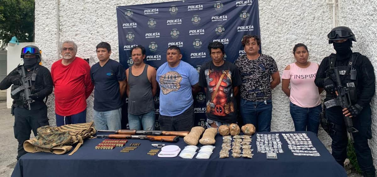¡Golpe a ‘Los Pelones’! Desmantelan célula en Cancún