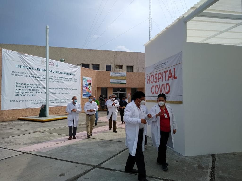 Personal médico salva a 260 pacientes con Covid-19 en IMSS de la Cobá