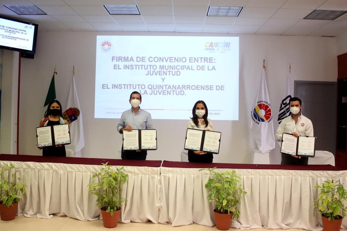 Colabora Mara Lezama con gobierno estatal a favor de jóvenes cancunenses