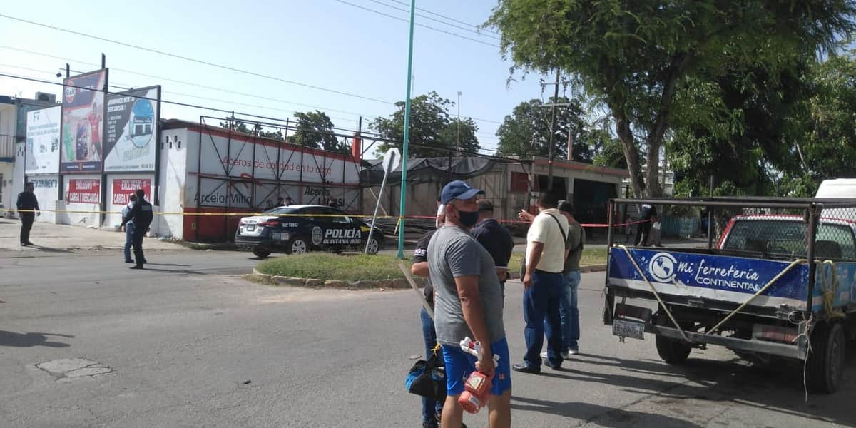 Ciudadanos golpean a un asaltante armado en Chetumal