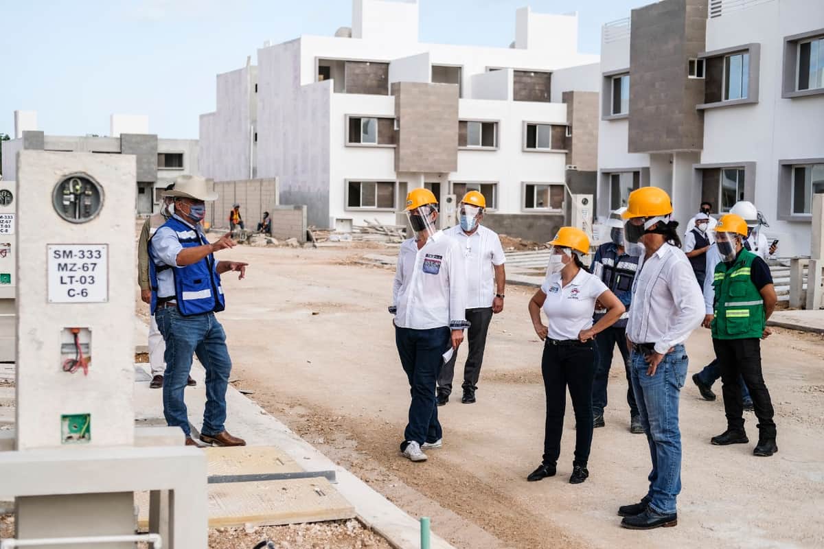 Supervisa Mara Lezama protocolos de higiene en la industria de la construcción