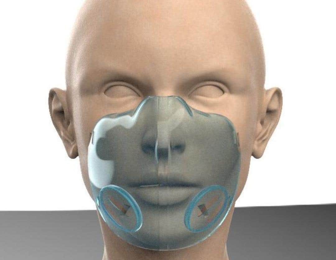 Mexicanos diseñan cubrebocas transparente y de bajo costo