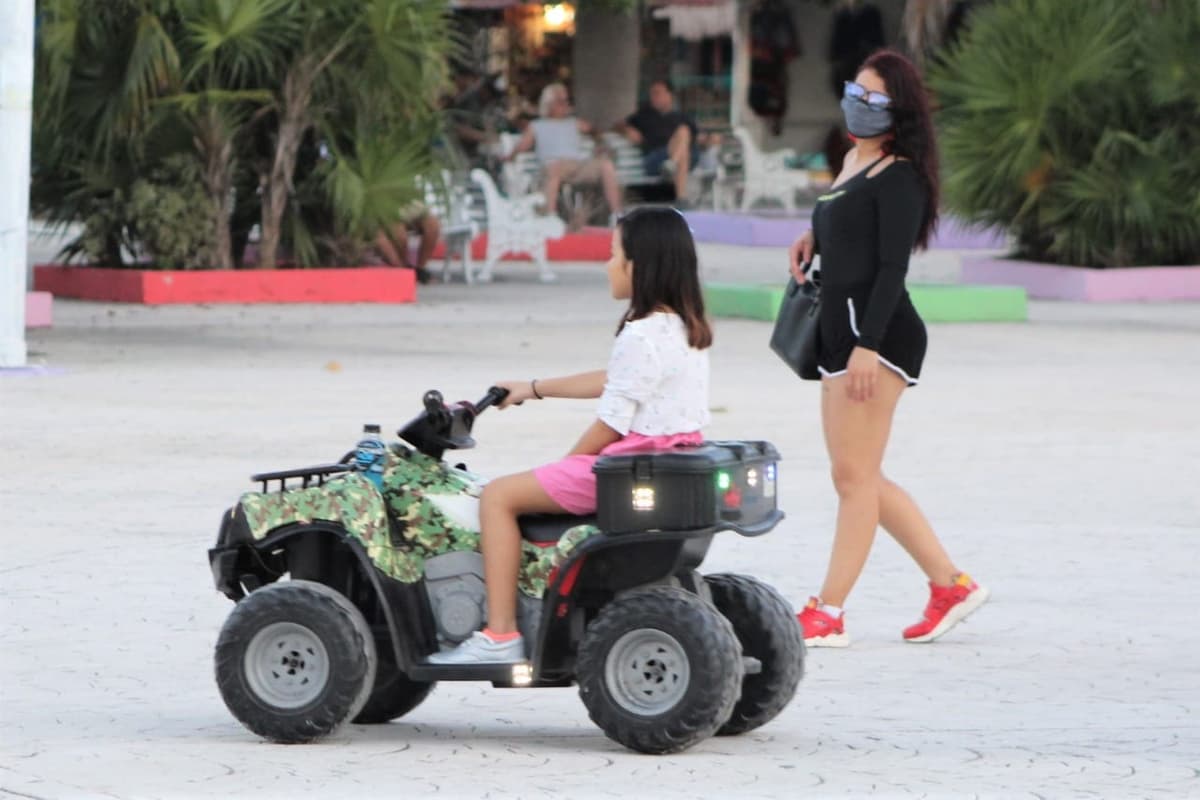 Regresan los carritos, y la vida, al Parque de las Palapas