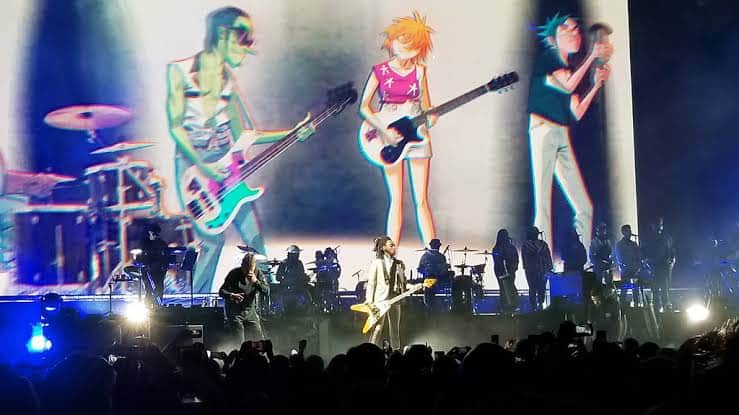 ¡Disfruta hoy de un concierto de Gorillaz totalmente gratuito!