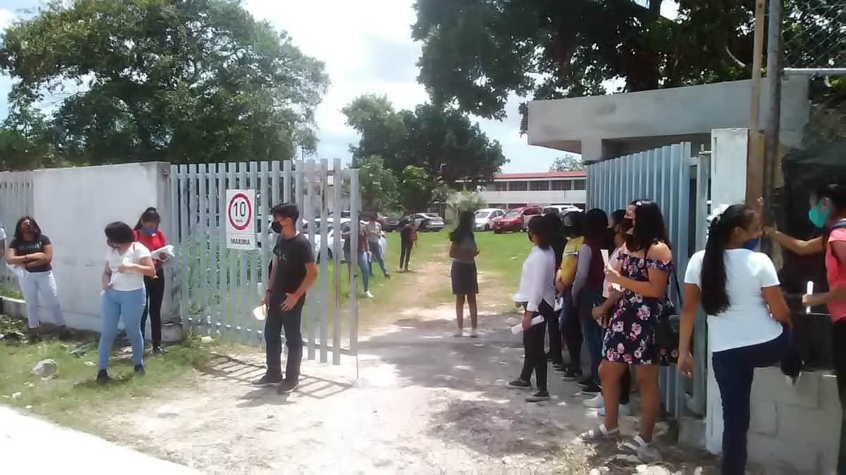 Reabre Conalep sus aulas, pero solo para examen en Cancún