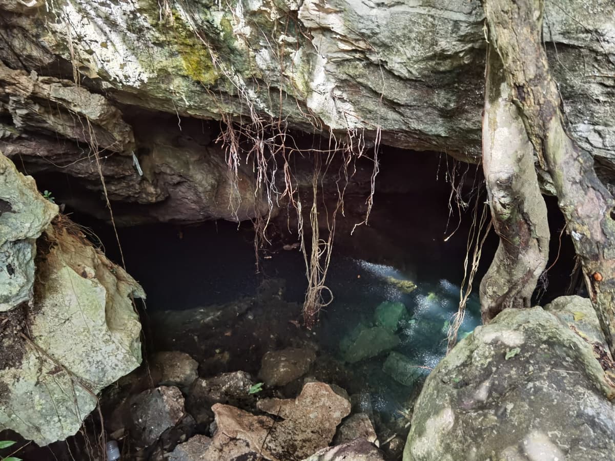 Cenote de Cataluña en peligro de ser rellenado
