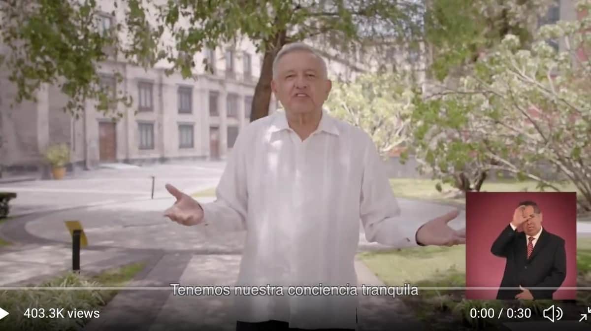 Ayudar a pobres no es comunismo, es el centro del Evangelio: dice AMLO en spot del 2do Informe