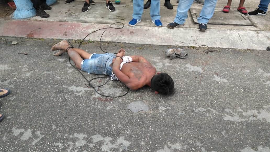 Vecinos de Los Héroes casi linchan a asaltante en Cancún
