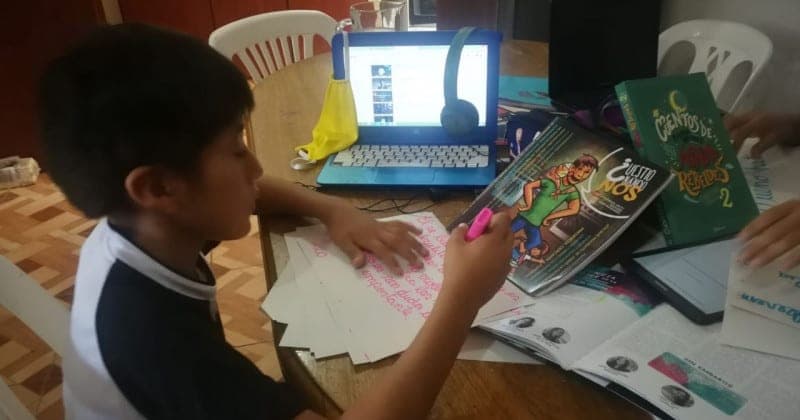 Más de 297 mil alumnos de nivel básico regresan a clases a distancia en Q. Roo