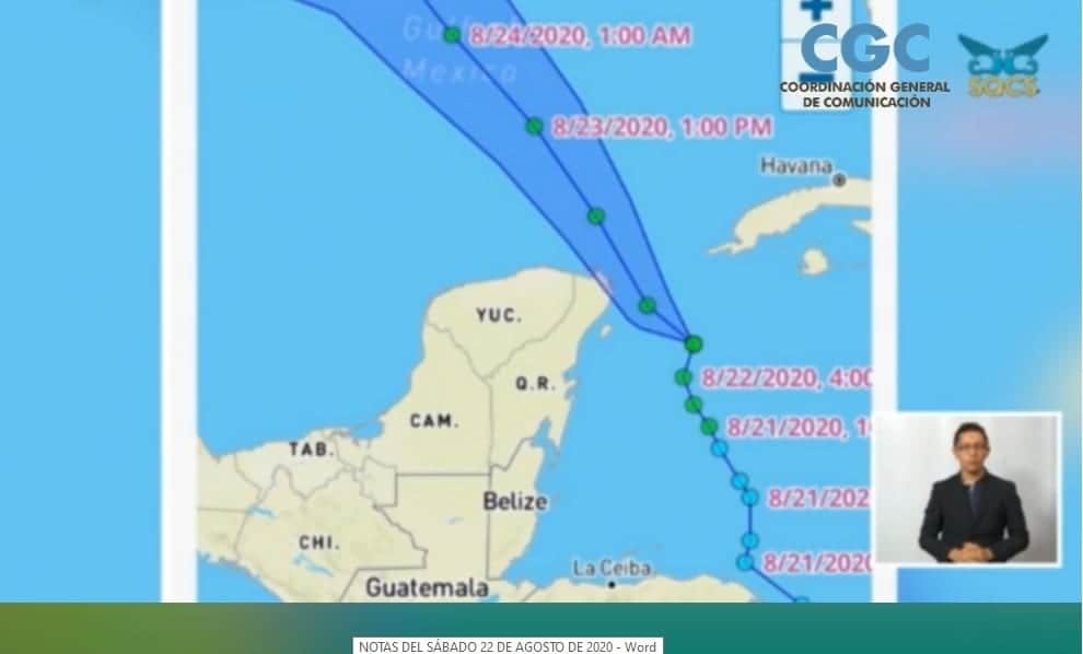 Se libra Quintana Roo de impacto por Tormenta Tropical “Marco”