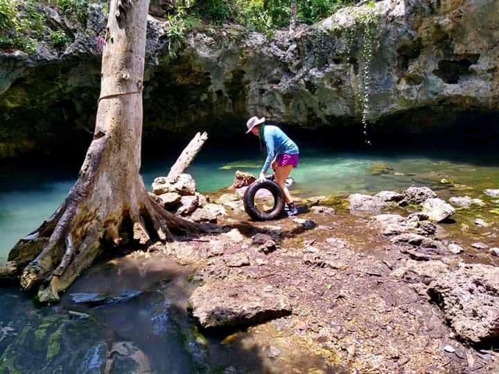 En limpieza de cenotes urbanos mejora la participación ciudadana