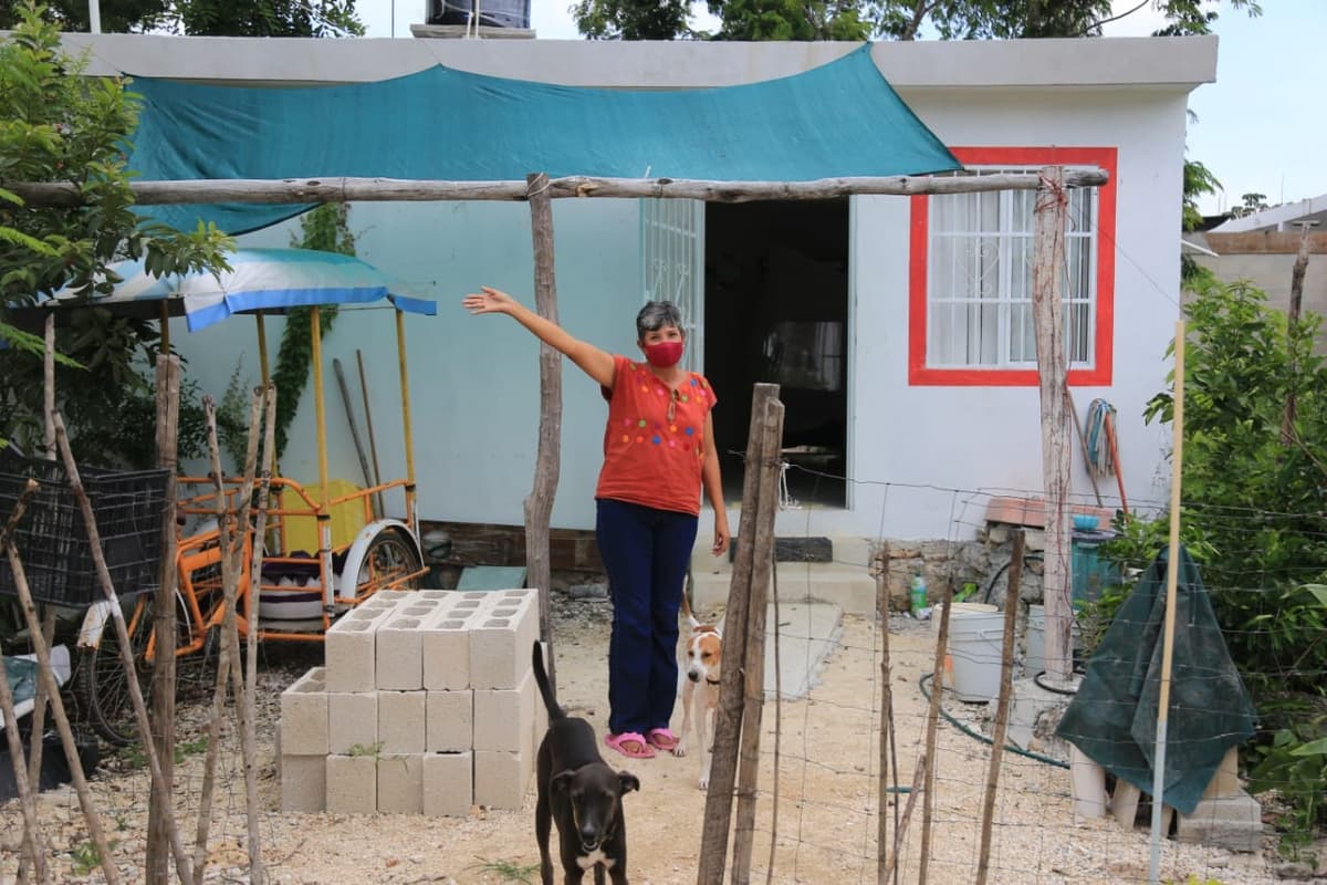 Galería: Trabajan por hogares dignos en la colonia Cristo Rey de Solidaridad