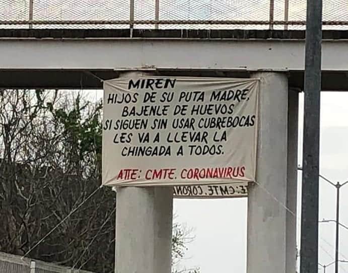 Aparece 'coronamanta' con amenaza en la Zona Maya